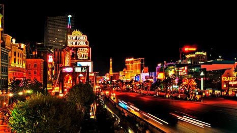 The Philadelphia Strip At Night